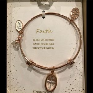 Footnotes “faith” bracelet